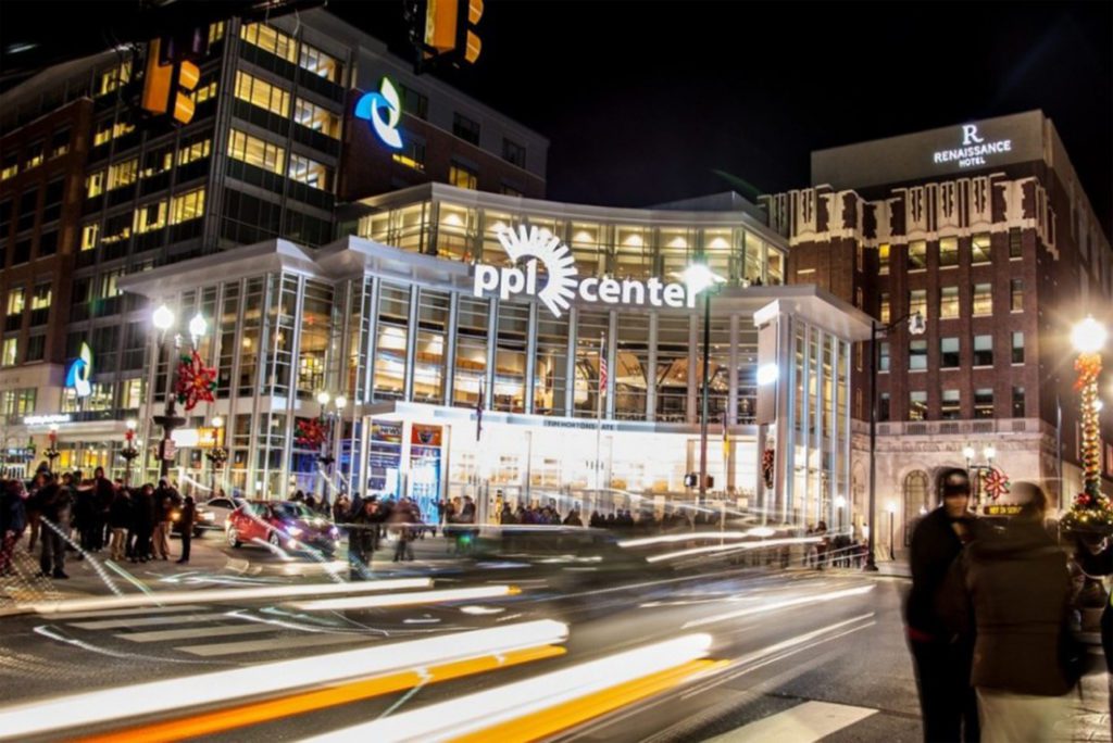 PPL Center in Allentown, PA developed by Hammes Company